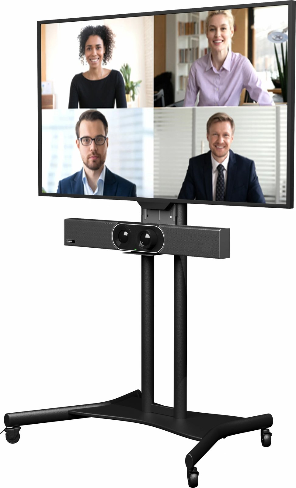 Mbajtës muri Yealink VCS-TVMount2, i zi