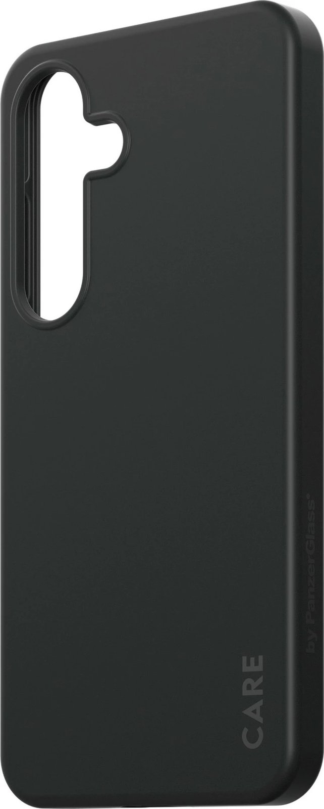 Mbështjellës PanzerGlass CARE për Galaxy S25, silikon, i zi