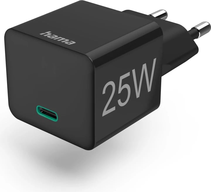 Kokë karikuese Hama Power Delivery PD Qualcomm, 25 watt, e zezë 201651