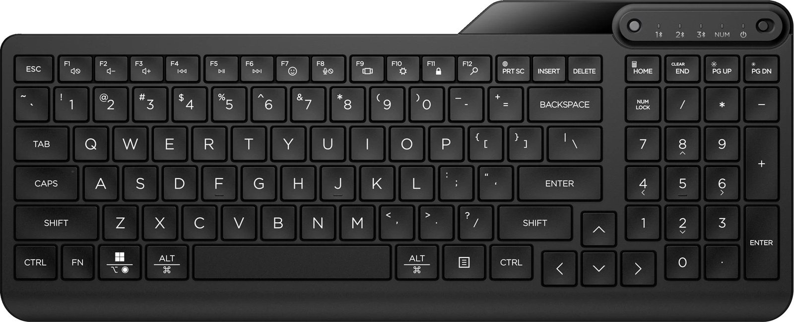 Tastierë Bluetooth për disa pajisje HP 460 Tastierë Bluetooth për disa pajisje HP 460