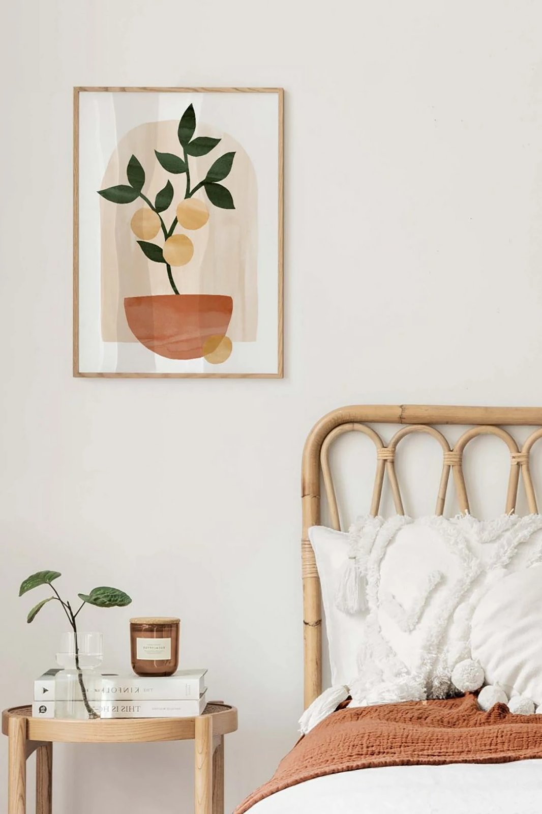 Pikturë dekorative me kornizë, Wallity, Tekhamcerceve77, shumëngjyrëshe, 33x48cm