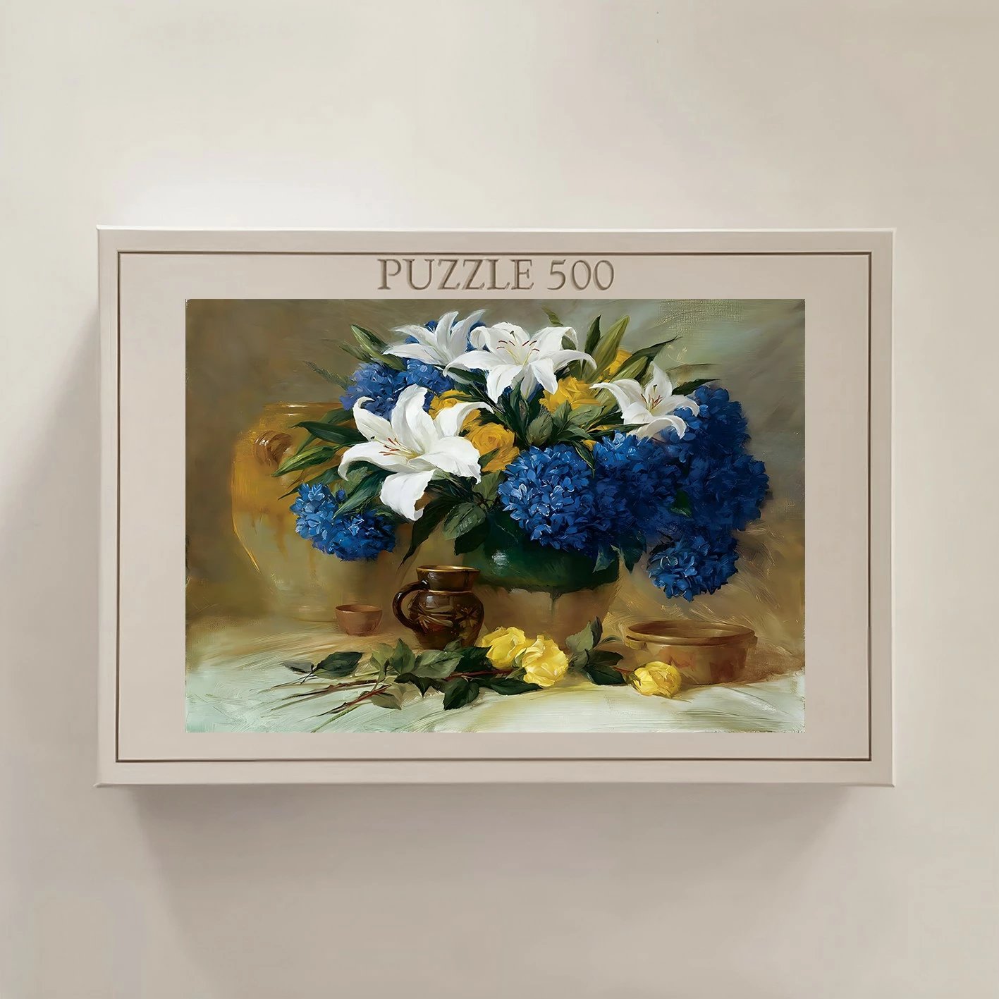 Puzzle 500 copë, Evila Originals, shumëngjyrësh, PZL_025_500