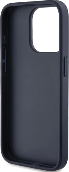 Mbështjellës Guess 4G Triangle Metal Logo për iPhone 15 Pro, Kaltër Mbështjellës Guess 4G Triangle Metal Logo për iPhone 15 Pro, Kaltër