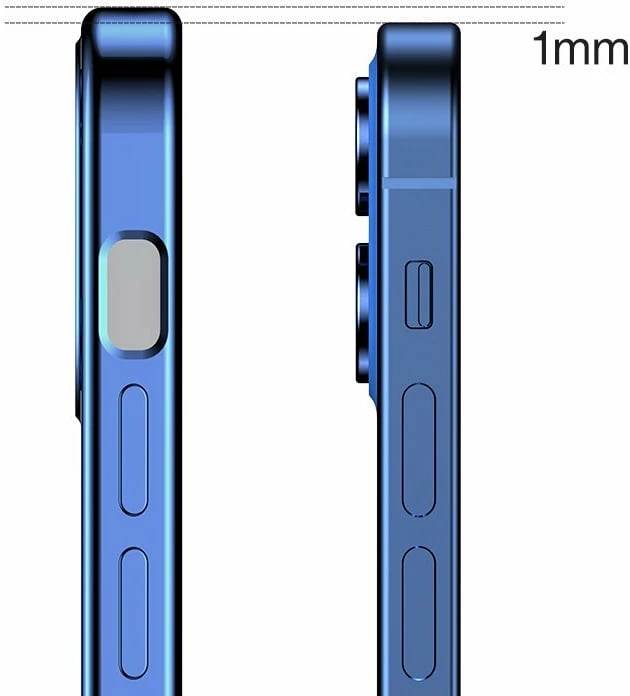 Mbështjellës Joyroom New Beauty Series për iPhone 12 Pro Max, ultra i hollë, transparent (JR-BP744)
