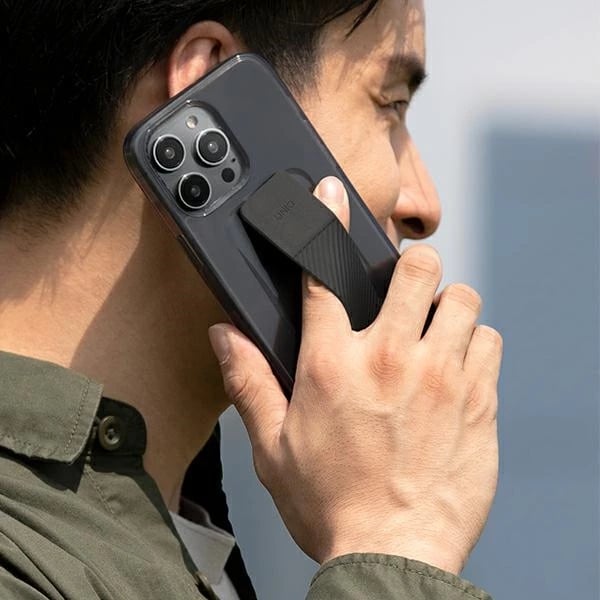 Mbështjellës UNIQ Heldro Mount për iPhone 14 Pro Max, gri