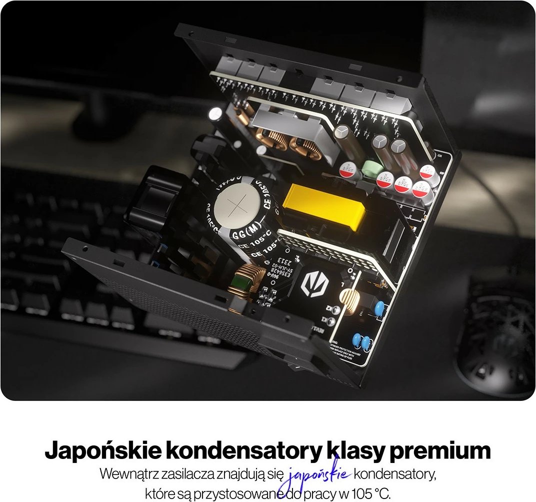 Kasë energjie Endorfy Supremo FM6 Gold 750W, modular, e zezë Kasë energjie Endorfy Supremo FM6 Gold 750W, modular, e zezë