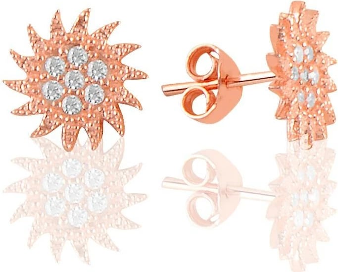 Vathë argjendi ngjyrë rozë gold, Jumeon, 11102ROS