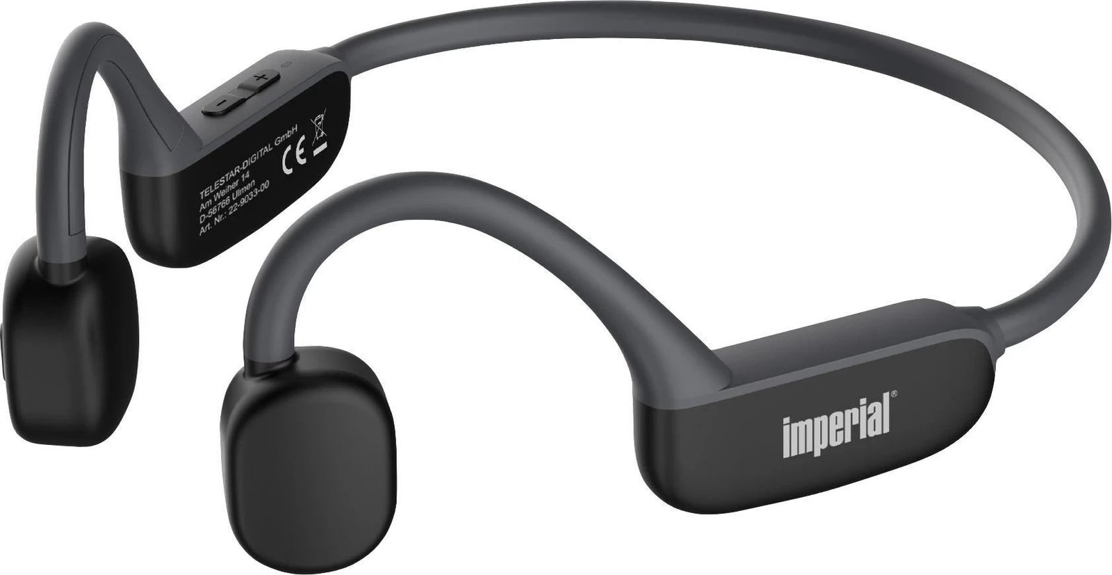 Kufje wireless neck-band Imperial bluTC active 1, Bluetooth 5.3, e zezë