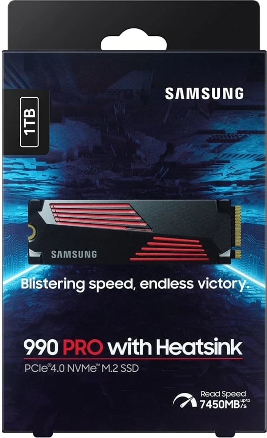 SSD Samsung 990 PRO, 1 TB, M.2, PCI Express 4.0, i zi
