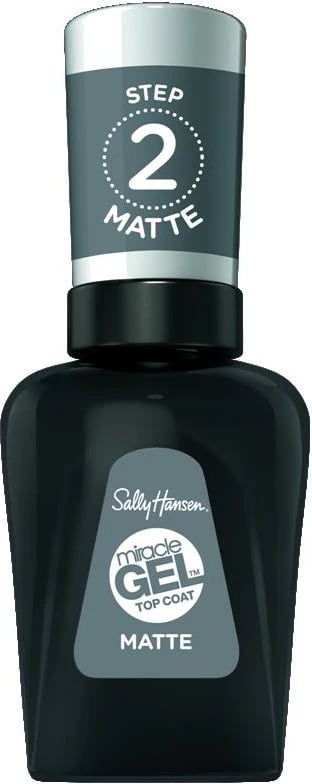 Top coat për thonj Sally Hansen Miracle Gel Matte Top Coat, 14.7ml
