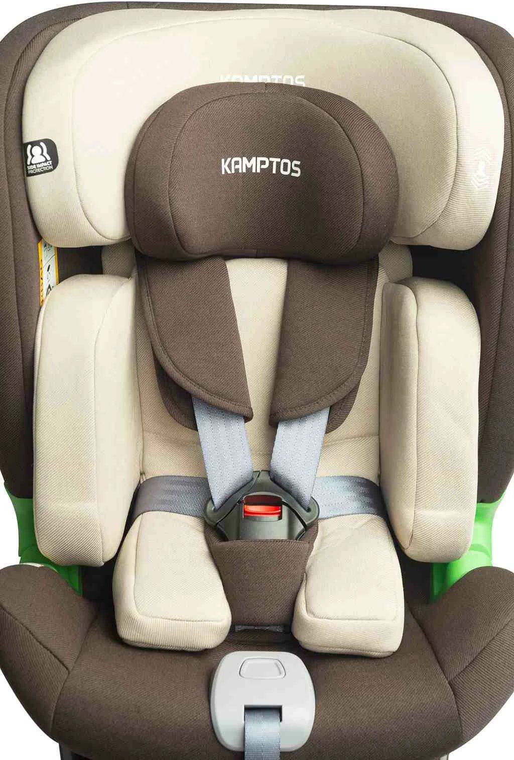 Karrige auto, CARETERO Kamptos i-Size, 40-150 cm (0-36 kg), ISOFIX, rrotulluese 360°, Beige