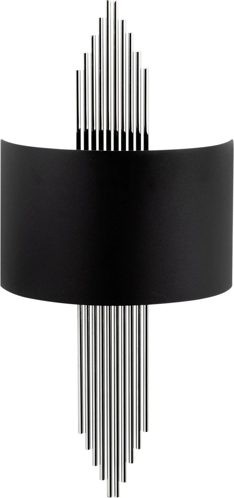 Llambë muri Opviq, 618 - A, ngjyrë e zezë dhe argjendtë