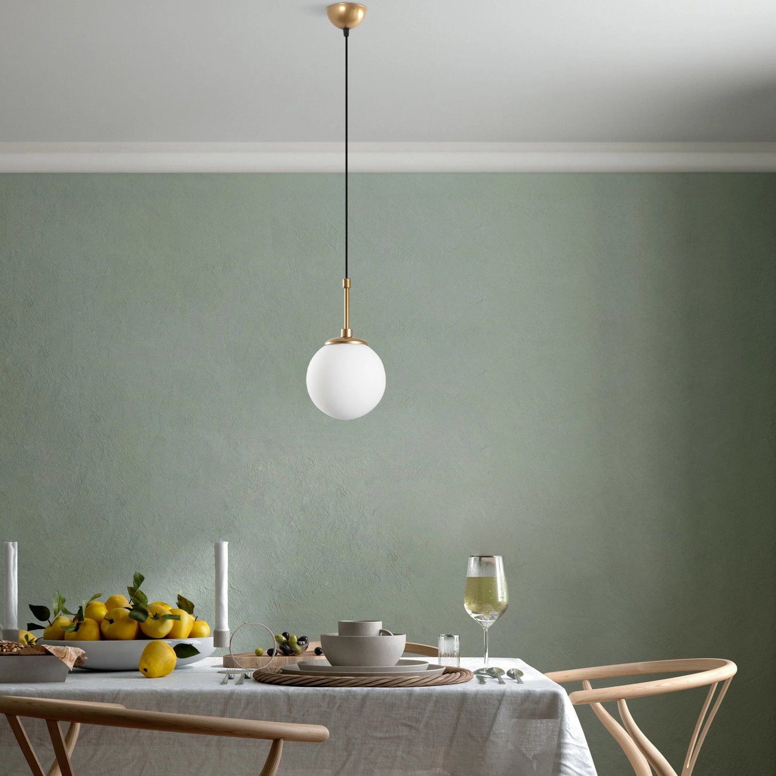 Llambë tavani Opviq Orbital, ngjyrë ari, 15-14002