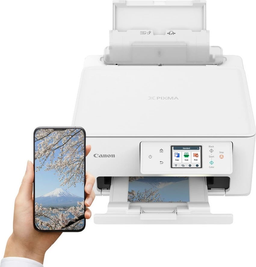 Printer Canon PIXMA TS7650i, Inkjet, 1200 x 1200 DPI, A4, Bardhë Printer Canon PIXMA TS7650i, Inkjet, 1200 x 1200 DPI, A4, Bardhë