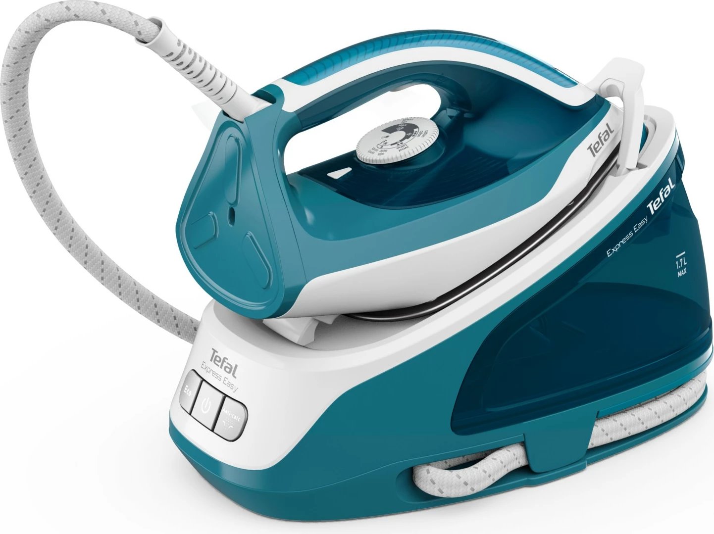 Hekur Tefal Express Easy SV6131, 2200 W, 1.7 L, Bardhë, Blu
