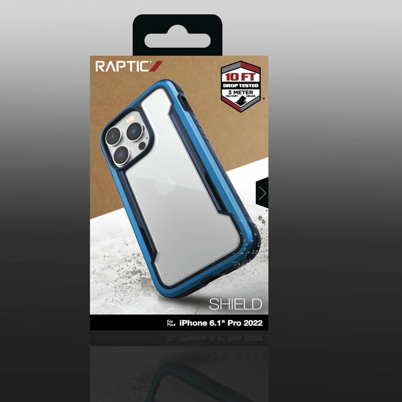 Mbështjellës Raptic X-Doria Shield për iPhone 14 Pro, MagSafe, Blu