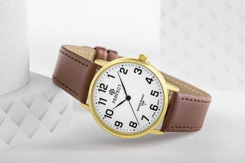 Orë dore femrash PERFECT GX093-12, kafe