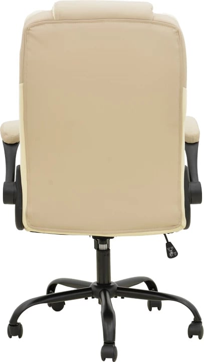 Karrige zyre menaxheri Stellar, ngjyrë bezhë-ekru, 70x77x110-119cm