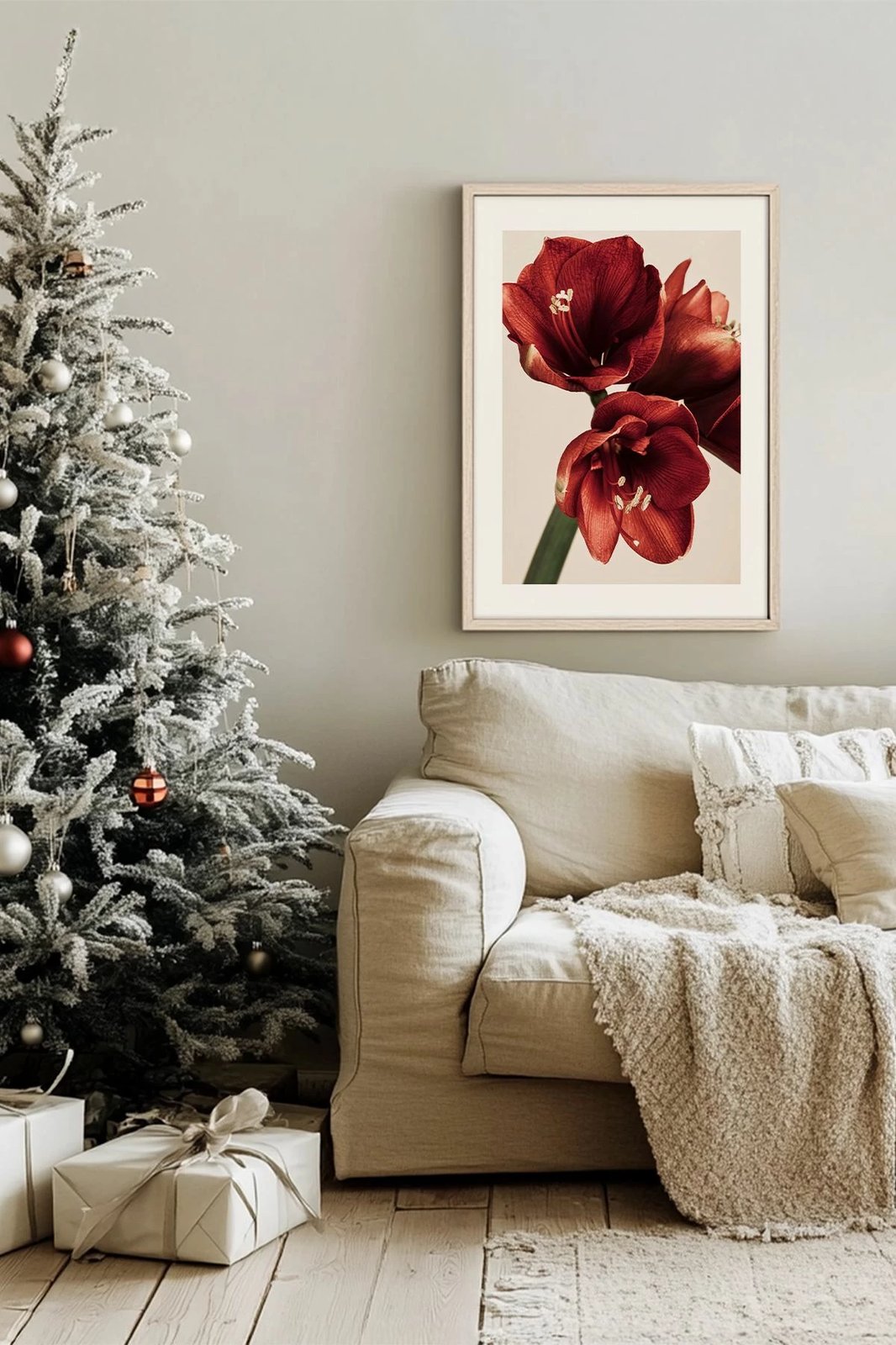 Pikturë dekorative me kornizë, Wallity, Nwyearsngmdl82, shumëngjyrëshe, 33x48cm