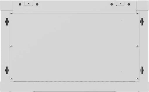 Kasë rack LANBERG 19" 6U 600x600mm, varëse, gri, derë me vrima