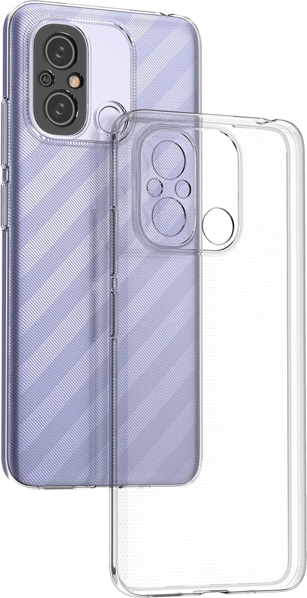 Mbështjellës Hurtel Ultra Clear 0.5mm për Xiaomi Redmi 11A / Poco C55 / Redmi 12C, Transparent
