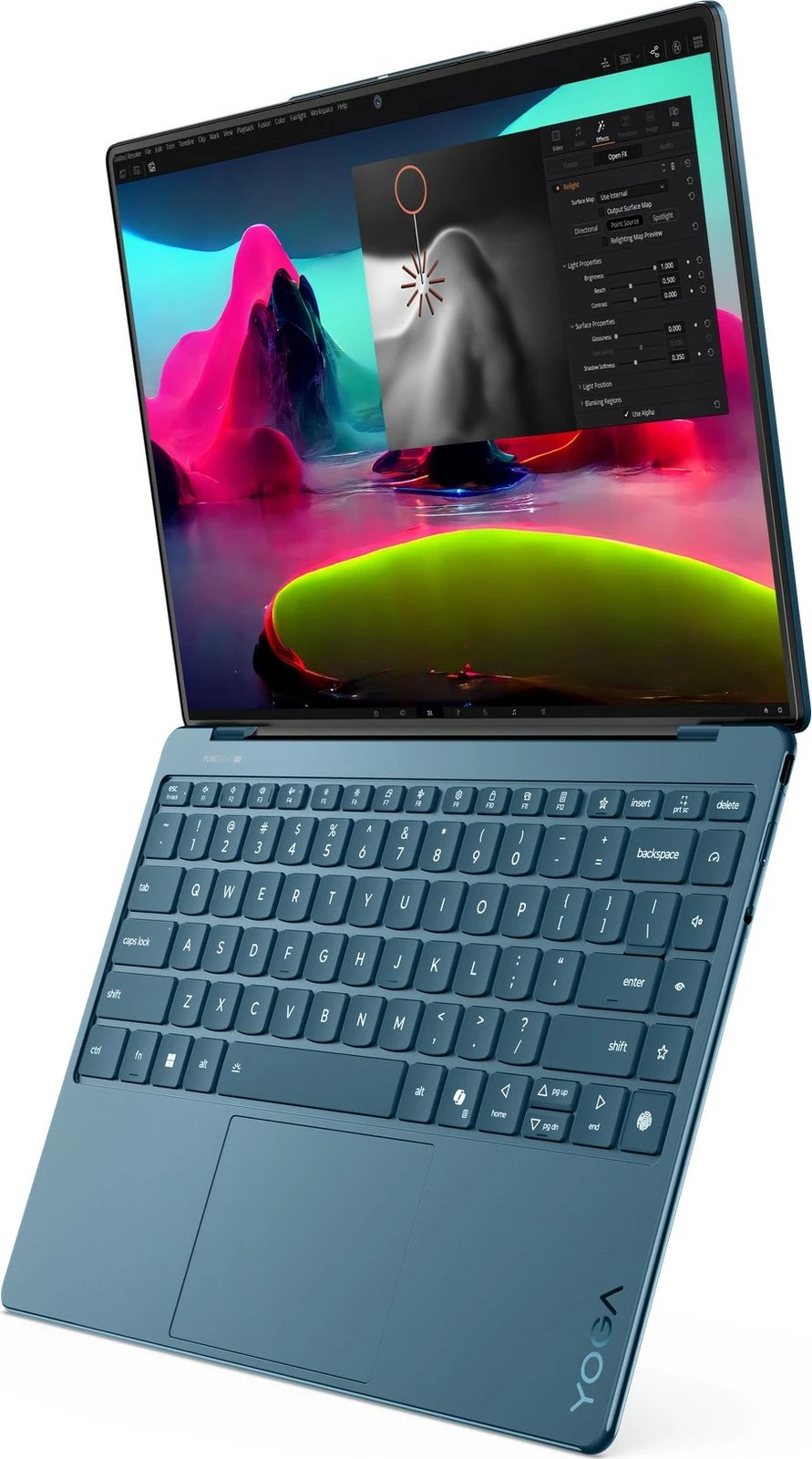 Kompjuter Lenovo Yoga Slim 9 14ILL10 Evo, 14 inç 4K OLED Touch, Core Ultra 7 258V, 32GB/1TB SSD, Win11, kaltër