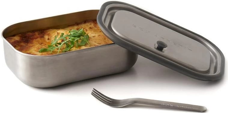 Kuti ushqimi BLACK+BLUM BAM-SS-L003, çelik inox, silikon, portokalli