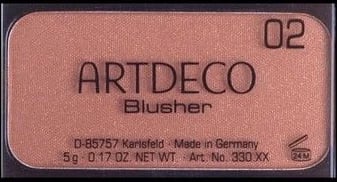 Blush për faqe Artdeco Blusher N02 Crown Blu 5G
