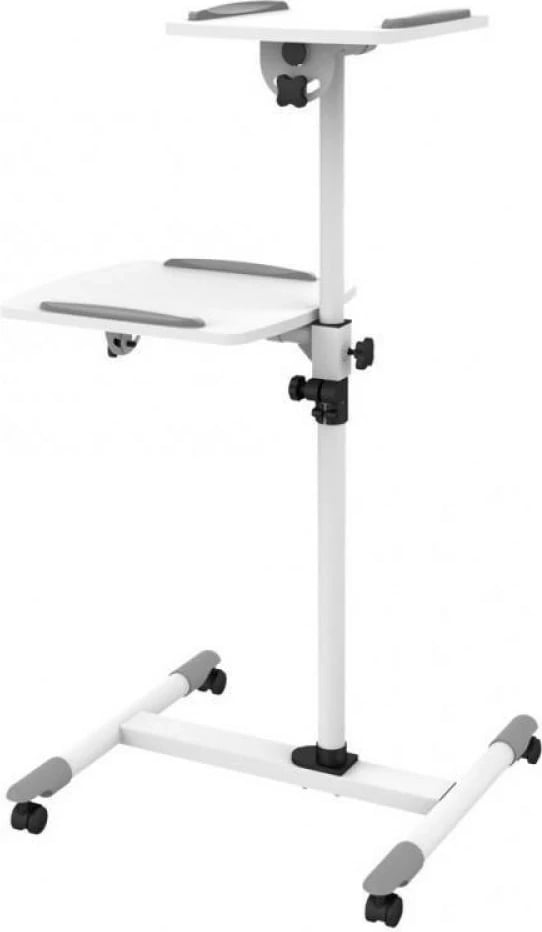 Karrocë universale TECHly për notebook/projektor, ICA-TB-TPM-6, Bardhë