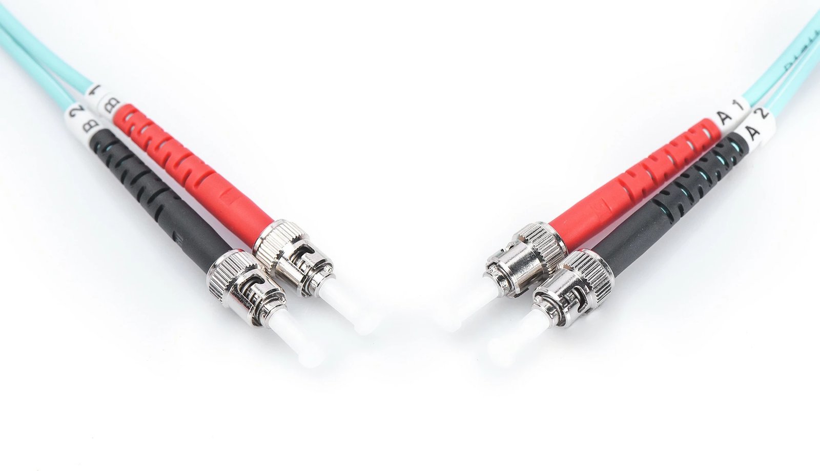 Kabllo optike Digitus OM3 ST/ST 2m aqua