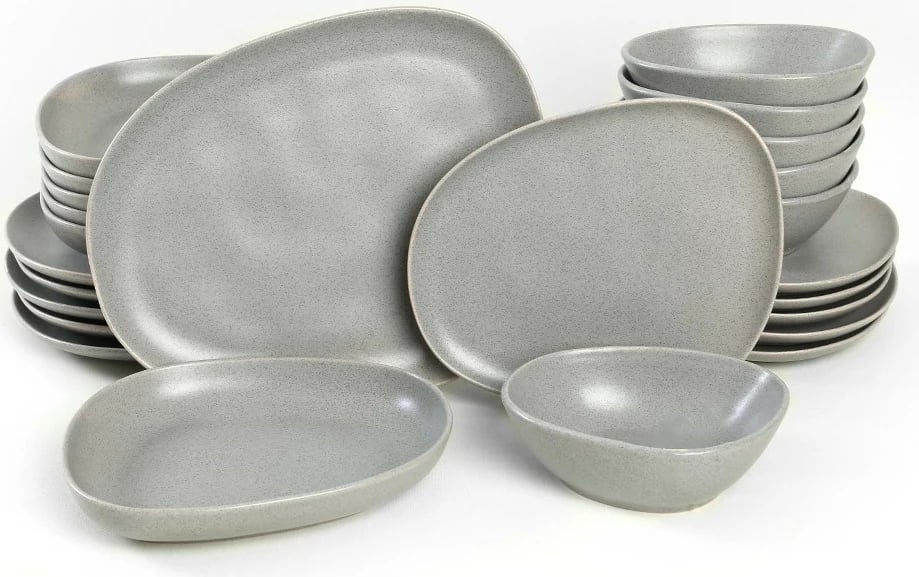 Set enësh darke qeramike (24 copë), Hermia, CTKYEMEKTETRA6470000000024