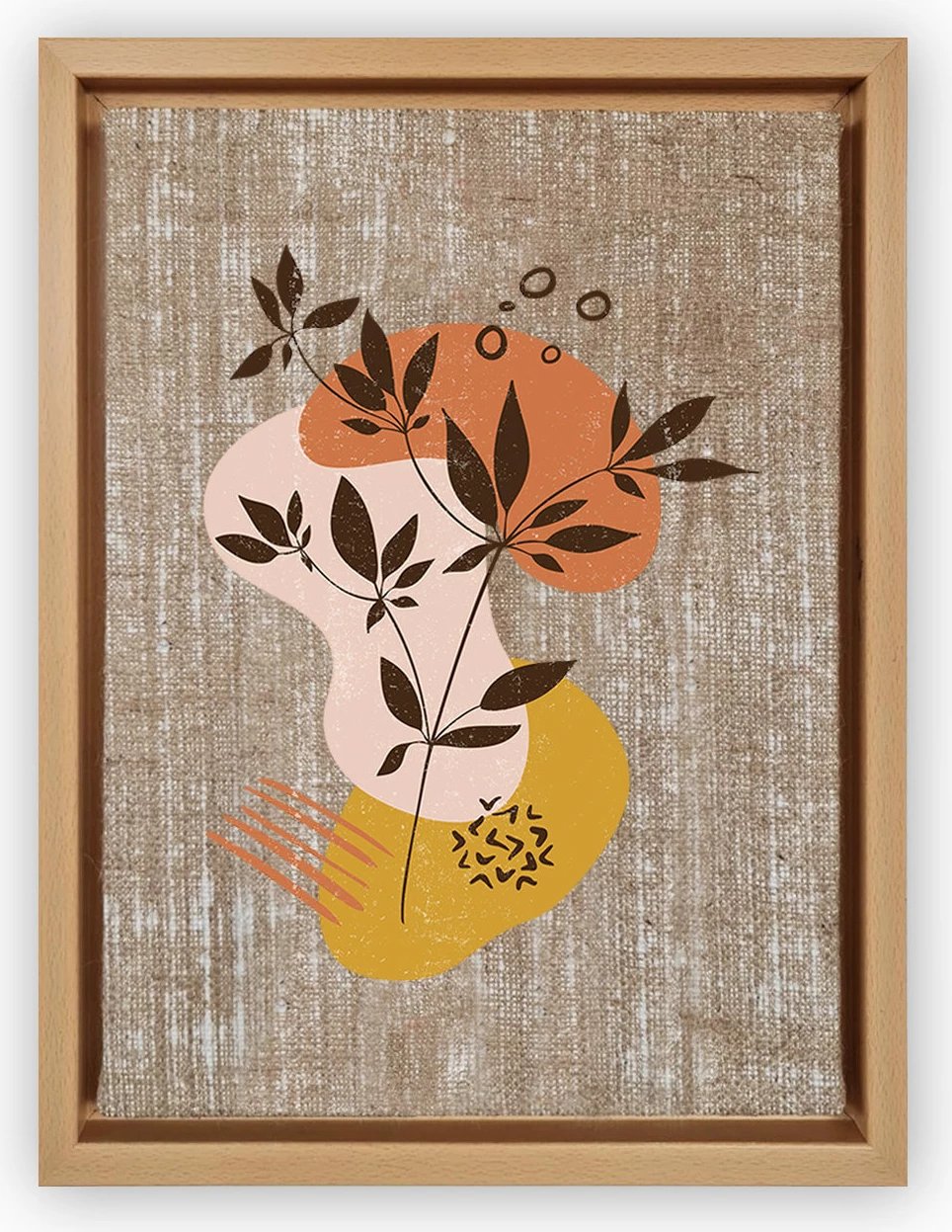 Pikturë dekorative në kanavacë Wallity, shumëngjyrëshe, LNJ41808150719 - 4666, 46x66cm