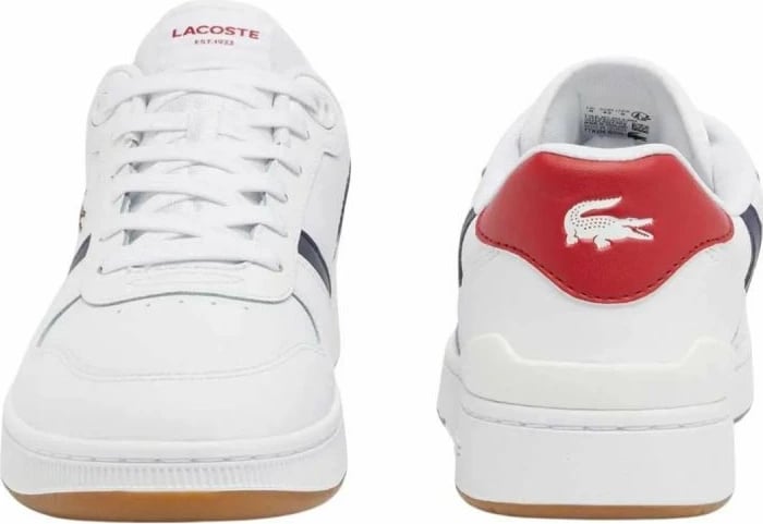 Këpucë për meshkuj Lacoste, të bardha