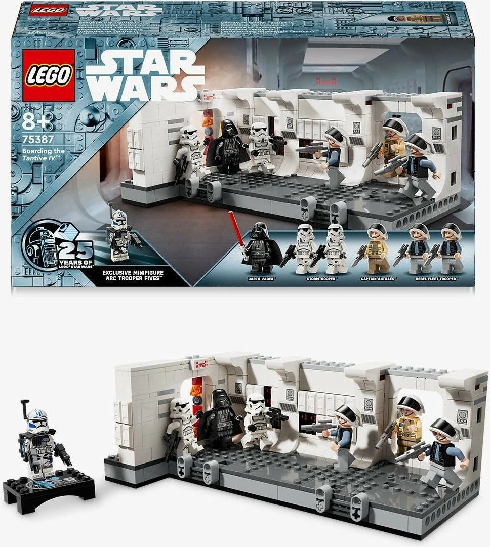 Set ndërtimi LEGO Star Wars 75387 Boarding the Tantive IV, 502 pjesë, multikolor