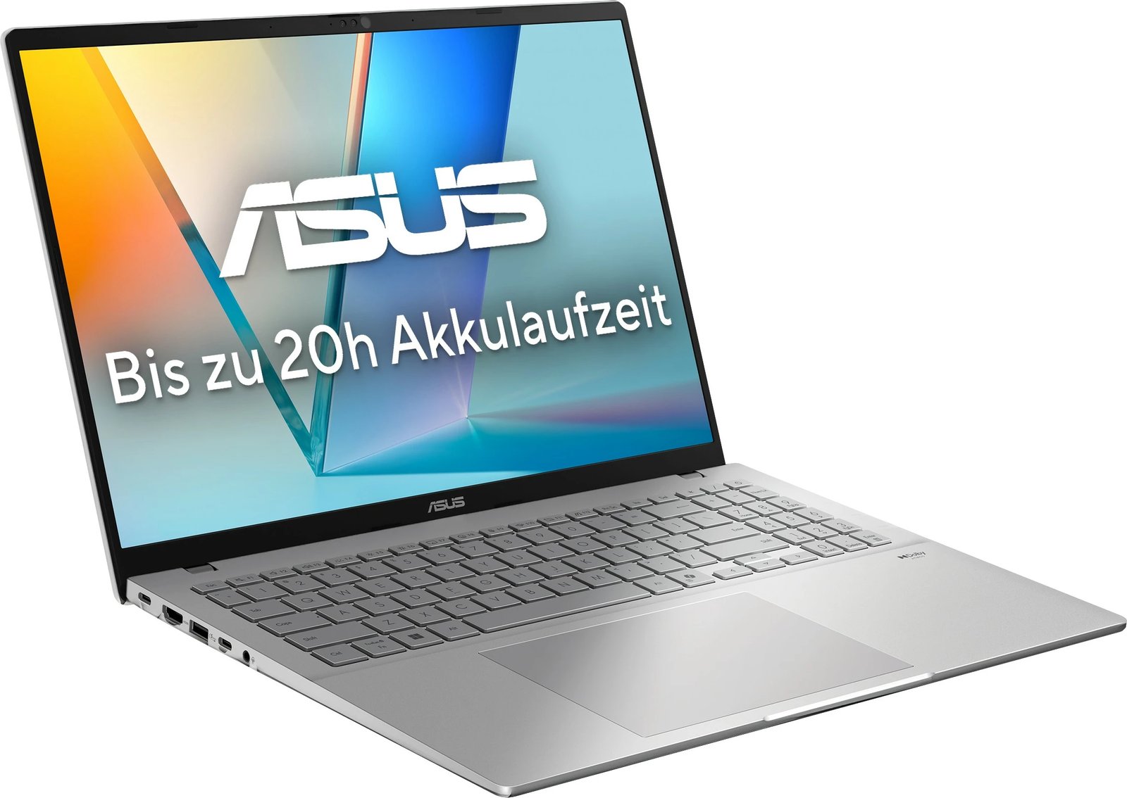 Kompjuter portativ ASUS Vivobook S 16 S3607CA-SH115W, 1TB, 16 inç, argjendtë