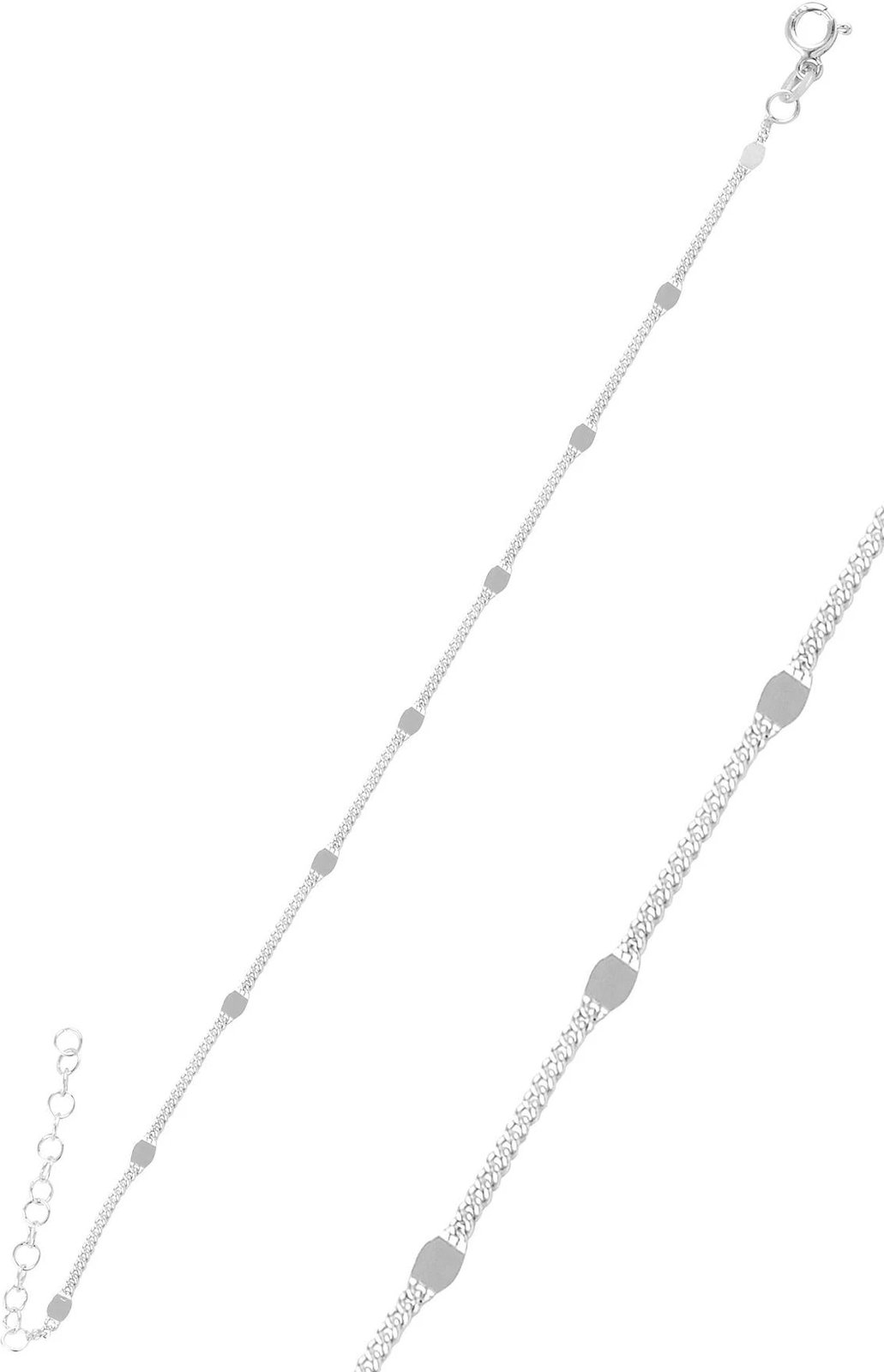 Byzylyk kyçele për këmbë, argjend, Jumeon, SGTL11089