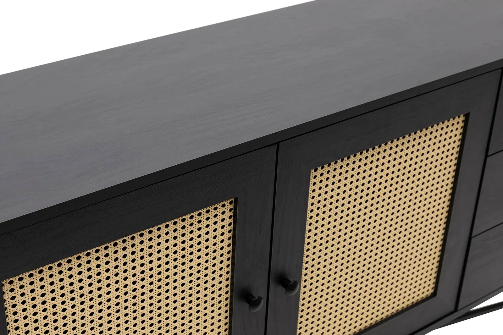 Konsolë Hanah Home, Nala 160, e zezë