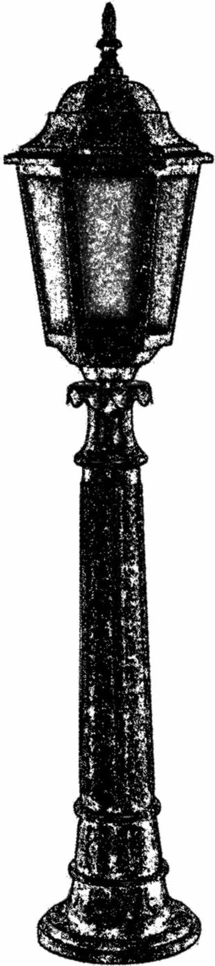 Llambë dyshemeje për jashtë Opviq, ngjyrë kafe, BSU-68188-BKR-B