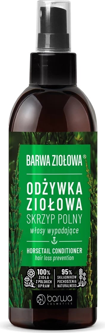 Spray kondicioner për flokë Barwa Herbal Hair Care me ekstrakt të horsetail për femra, 250ml