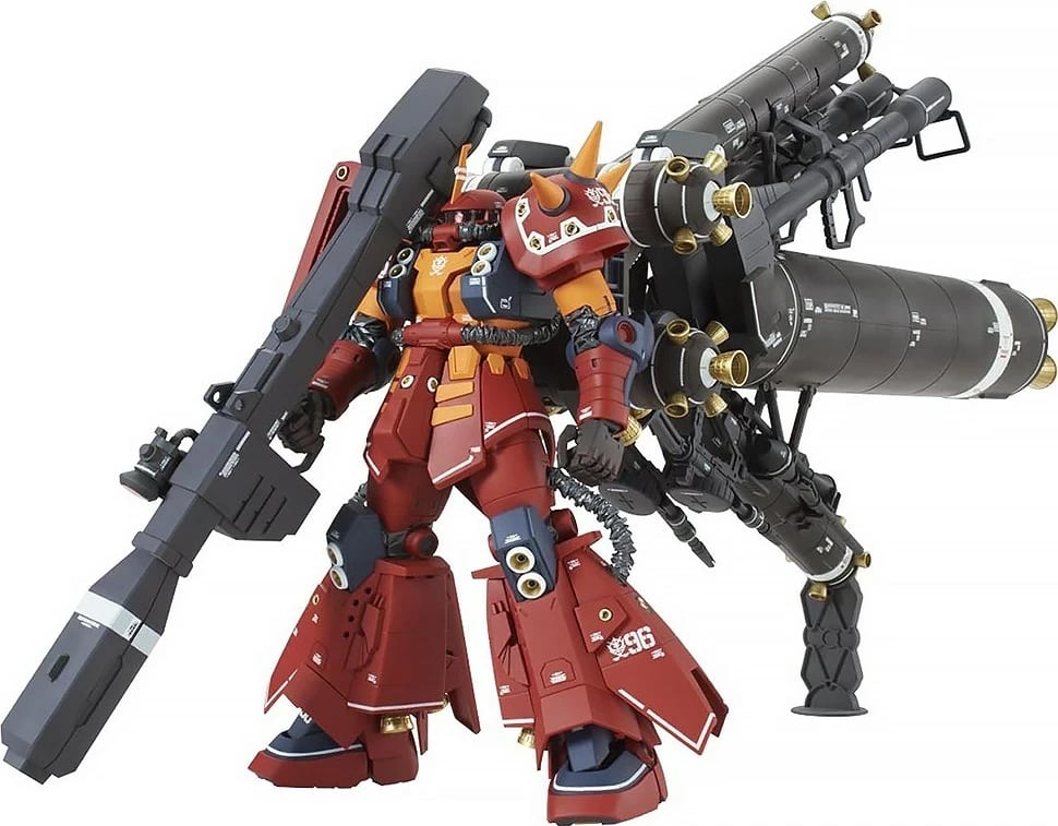 Model BANDAI MG 1/100 MS-06R ZAKU II HMT "PSYCHO ZAKU" Ver.Ka