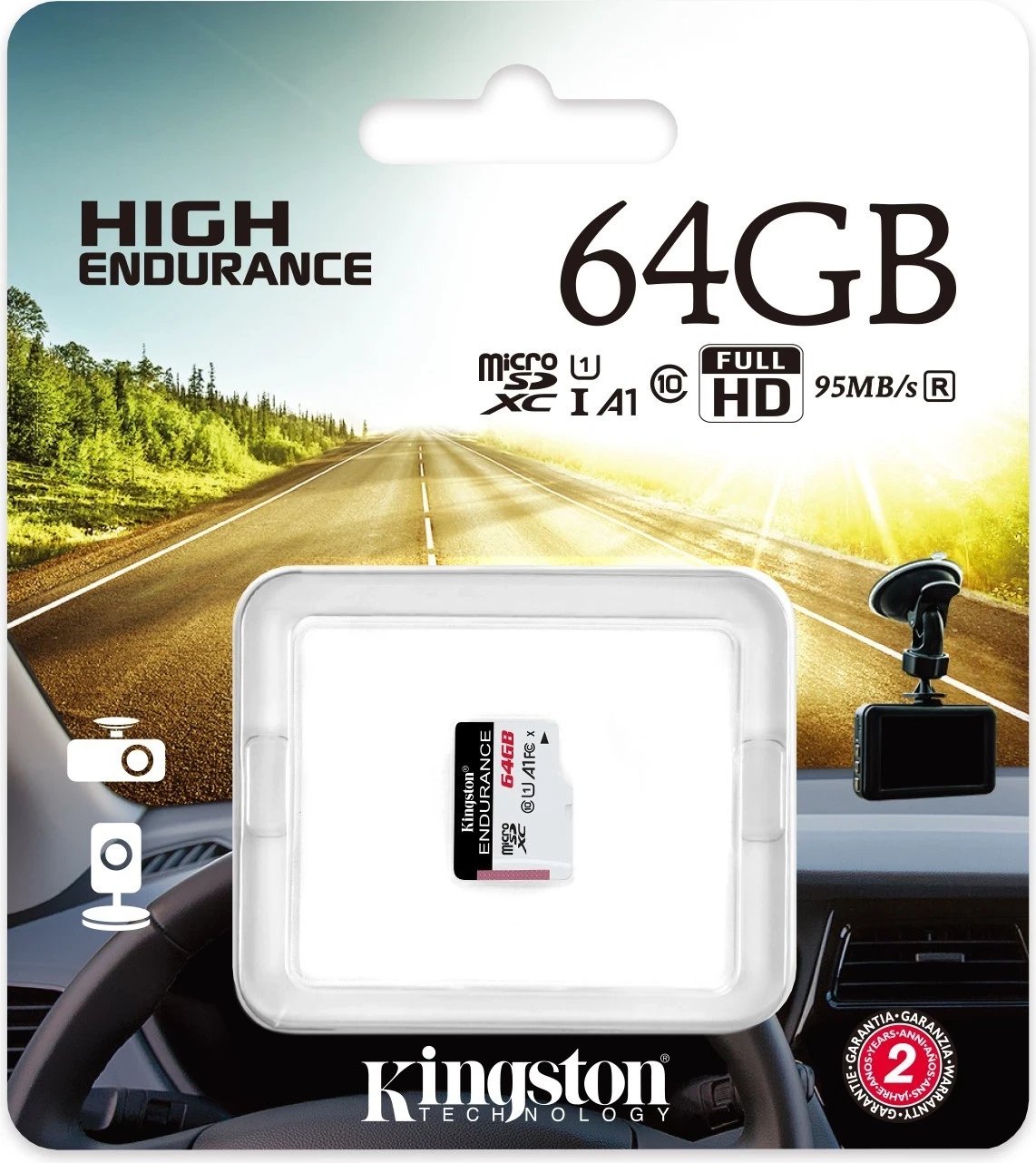 MicroSD Kingston, microSDXC, 64GB 