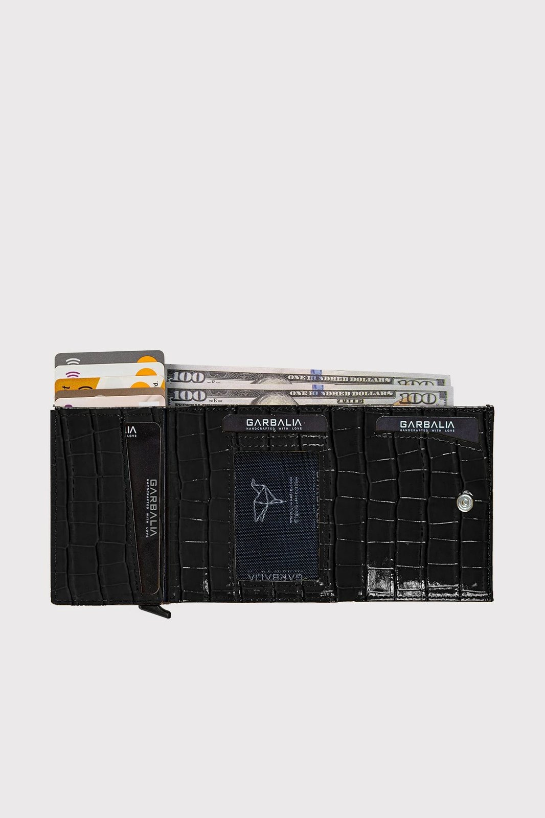 Portofol unisex Zoozie Bags, Malta Croco, i zi