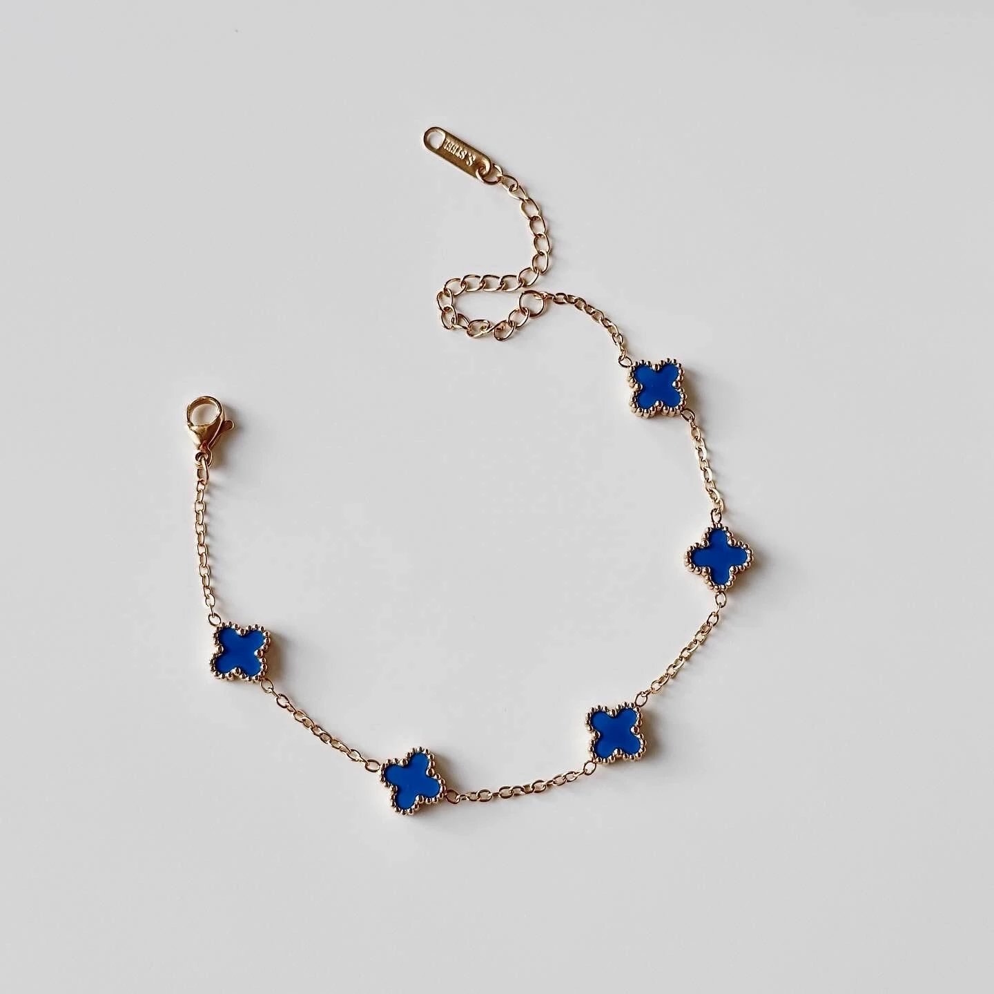 Byzylyk çeliku Jumeon, Cliff Blue, ngjyrë ari dhe kaltër, 15cm