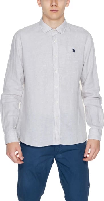 Këmishë për meshkuj U.s. Polo Assn., gri