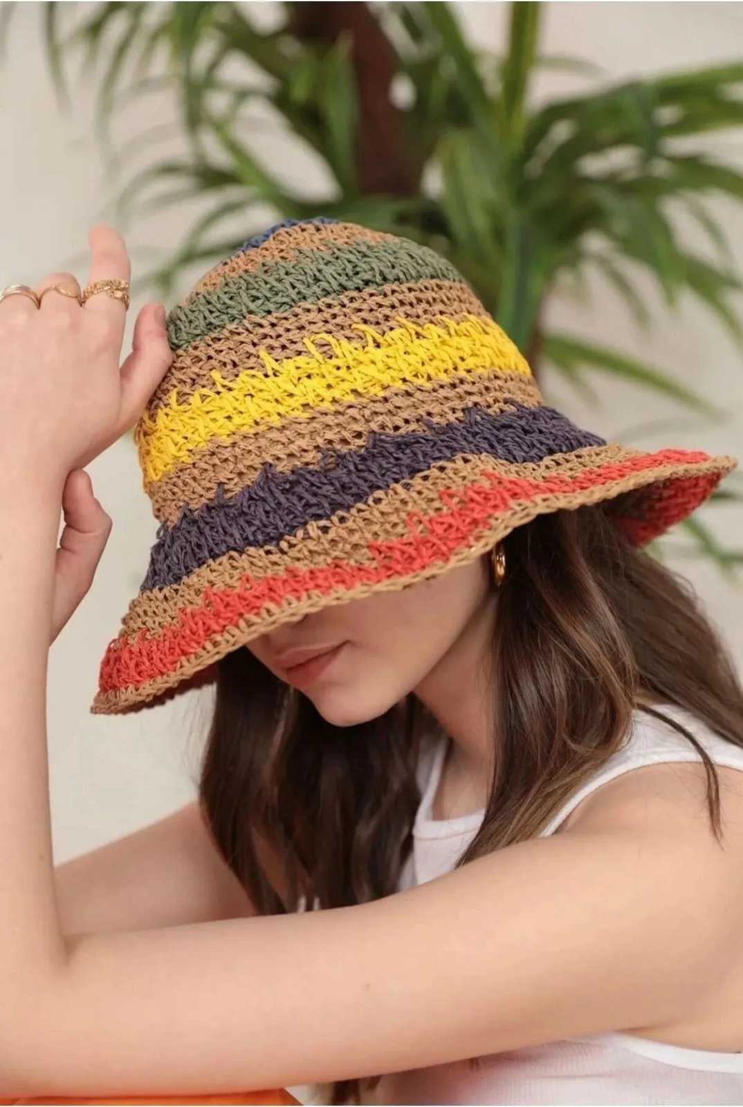 Kapelë grash, Jumeon, Hsr2066, ngjyrë camel