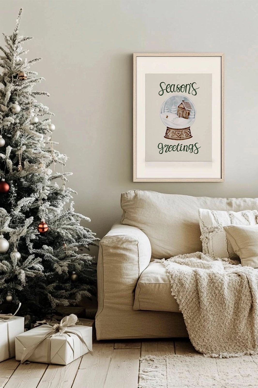 Pikturë dekorative me kornizë, shumëngjyrëshe, Wallity, Nwyearsngmdl107