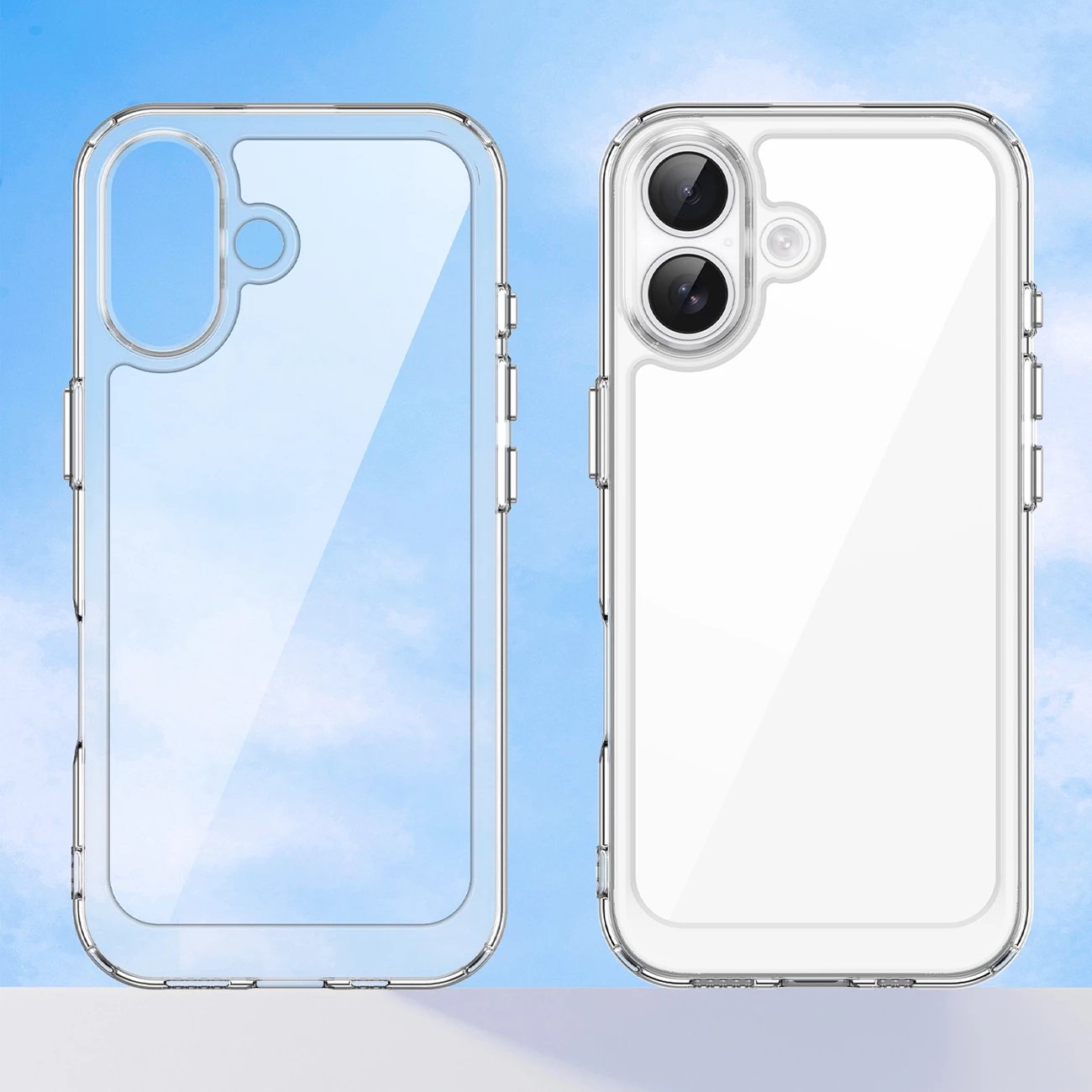 Mbështjellës Hurtel Outer Space për iPhone 17, kompatibil me MagSafe, transparent