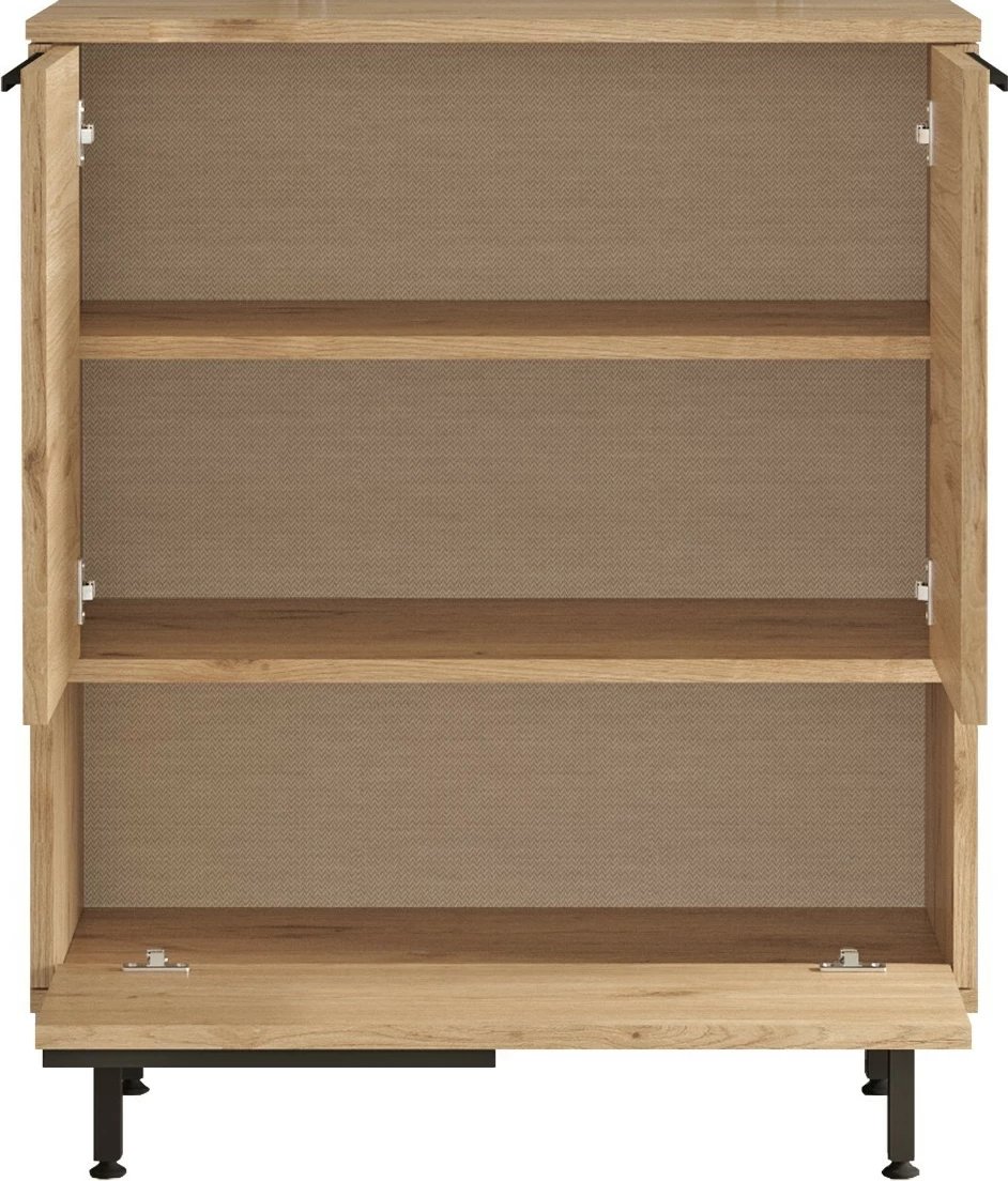 Dollap multifunksional Hanah Home, On8B-Su, ngjyrë arre dhe lis