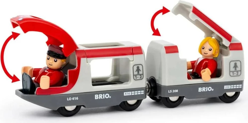 Set trenash lodër Brio Starter Set 63607900, multicolor