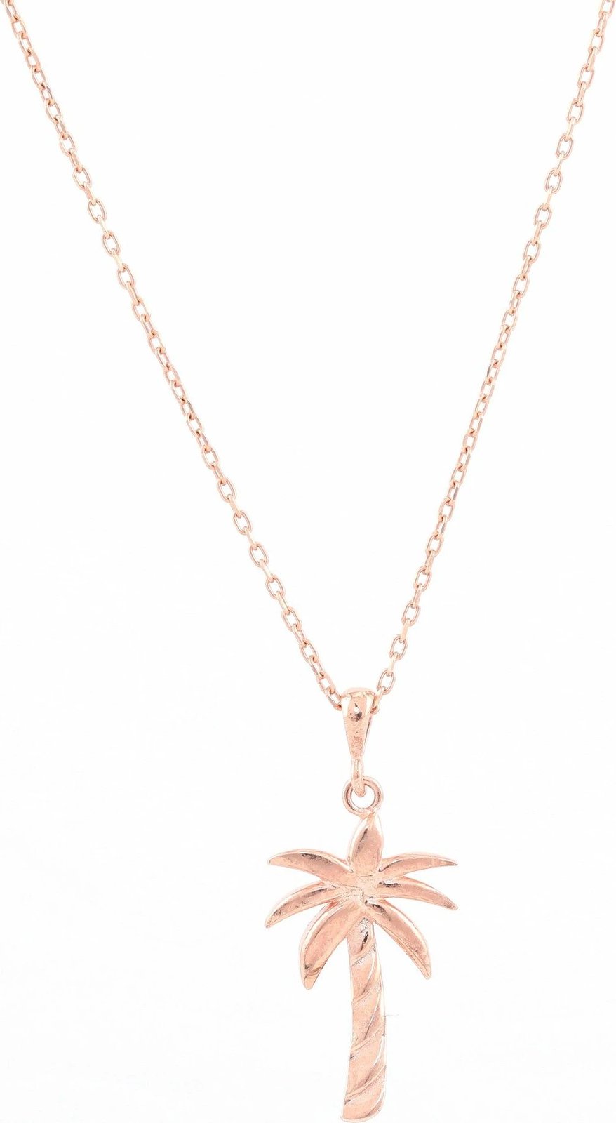 Qafore argjendi, ngjyrë rozë ari, palmë, Jumeon, 11116ROS